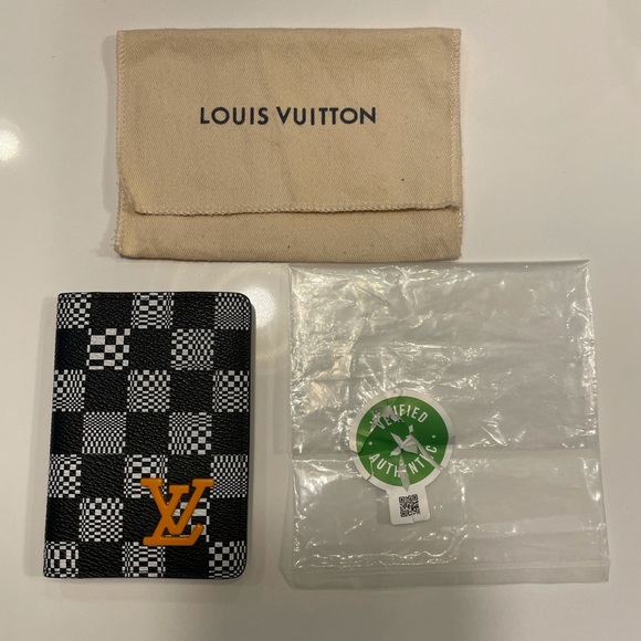 Louis Vuitton Virgil Abloh Pocket Organizer Damier Distorted canvas M80170 - Picture 8 of 8
